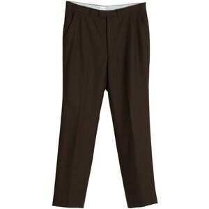 Sundazed (Germany) 70s, Glen Check, Tapered Leg, Pressed Pleats
